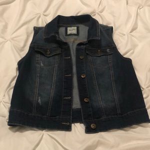 Mudd denim vest